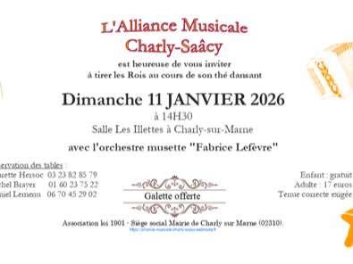 Tirage des Rois et Thé dansant