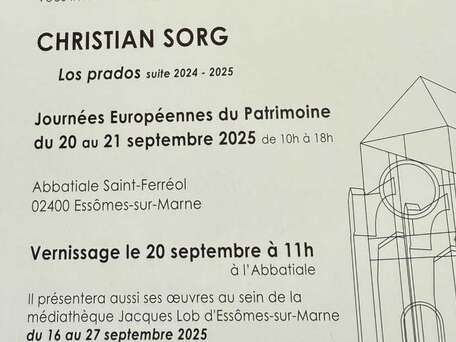 Journées Européennes du Patrimoine : Abbatiale Saint-Ferréol, Essômes-sur-Marne.