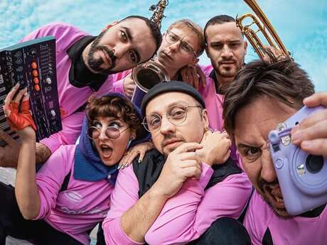 LMZG à Mont-Saint-Père (Electro swing / techno cuivrée), vendredi 3 juillet.