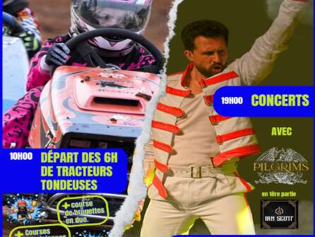 Les amis de Brécy - Course de tracteurs tondeuses et concerts.