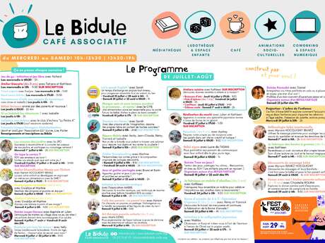 Programme "Le Bidule", Café Associatif.