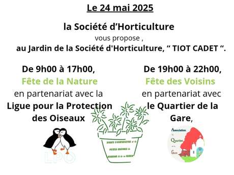Fête de la Nature  & Des Voisins