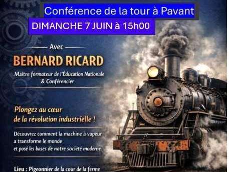Conférence "L’Épopée de la Machine à Vapeur"