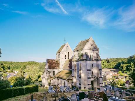 Eglise et lavoir de Septvaux