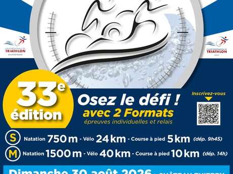 33e Triathlon de l'Omois à Château-Thierry