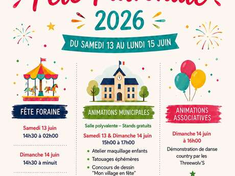🎉Fête Patronale 2026 à Trélou-sur-Marne !