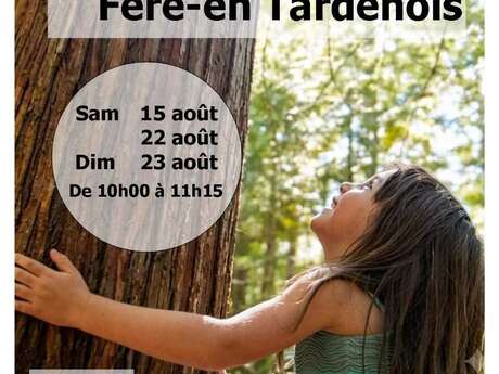 Bain de forêt au chateau de Fère-en-Tardenois