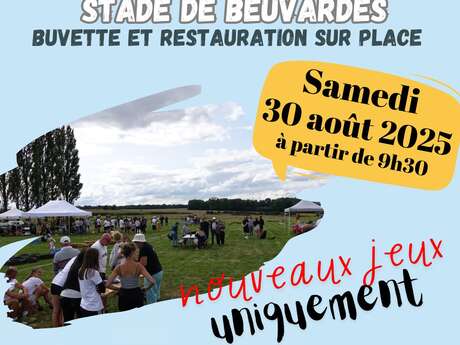 Jeux intervillages à Beuvardes.