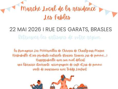 Marché local de la résidence Les Fables ! 🌿