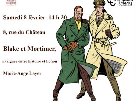 Conférence - Blake et Mortimer, naviguer entre histoire et fiction