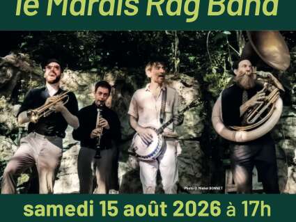 Piano Château & Co présente : Jazz New Orleans avec le Marais Rag Band