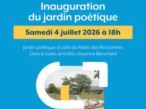 Inauguration du jardin poétique