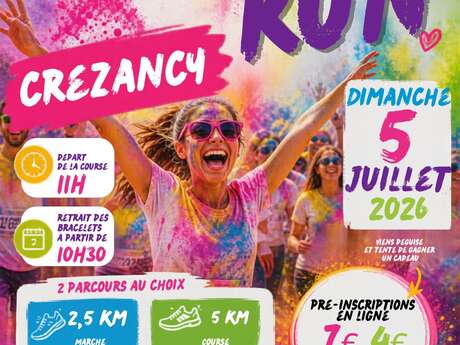 La CREZY’RUN à Crézancy le dimanche 5 juillet 2026
