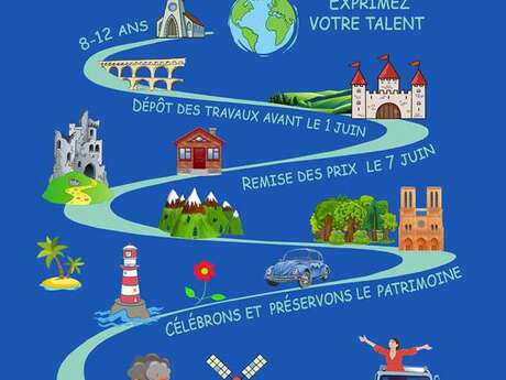"Patrimoine mondial dans les yeux des enfants" Concours et exposition