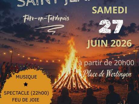 Feu de la Saint-Jean à Fère-en-Tardenois