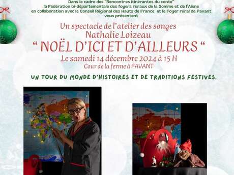 Spectacle "Noël d'ici et d'ailleurs" à Pavant