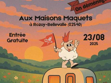 Les Grèves Musicales #7 ! Aux Maisons Maquets à Rozoy-Bellevale.