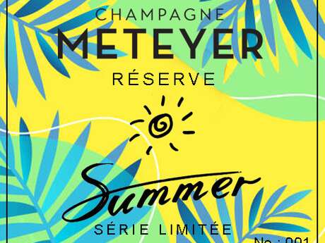 "Grand jeu de l'été avec le champagne Méteyer"