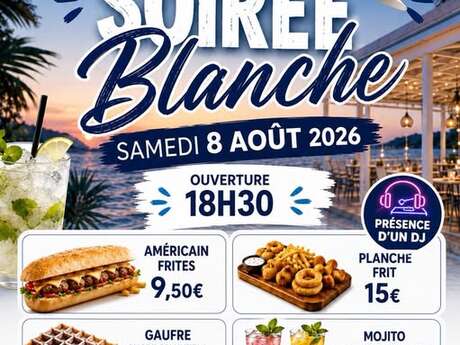 Soirée Blanche au Lagon Bleu à Latilly