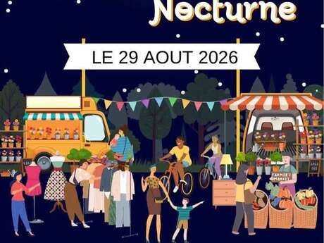 Marché nocturne à Connigis