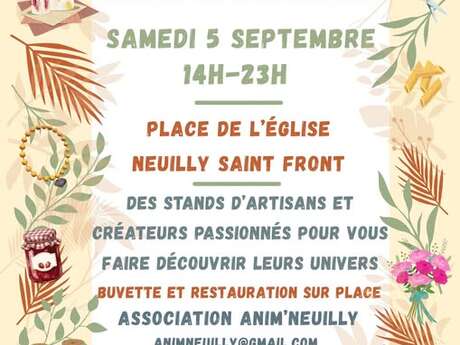 Marché de l'artisanat à Neuilly-Saint-Front