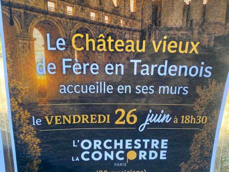 L'orchestre la concorde à Fère-en-Tardenois