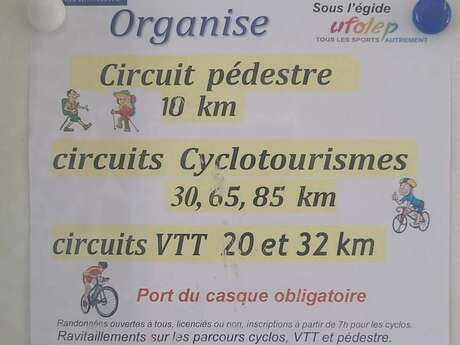Circuit pédestre 10 km, 7 Juin