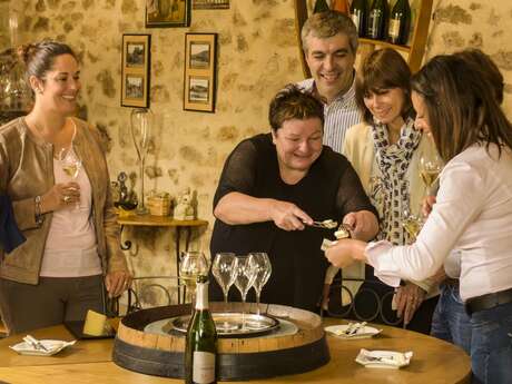 Vignobles en scène en scène : Ateliers Champagne et Fromages