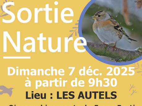 Sortie Nature aux Autels