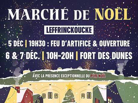 Marché de Noël du Fort des Dunes de Leffrinckoucke