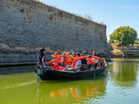 JEP 2025 : Balade guidée en bateau à passagers autour des fortifications