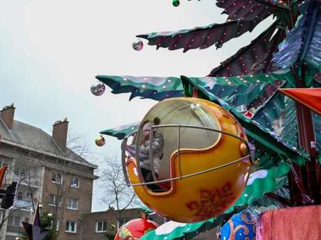 Manège sapin de Noël