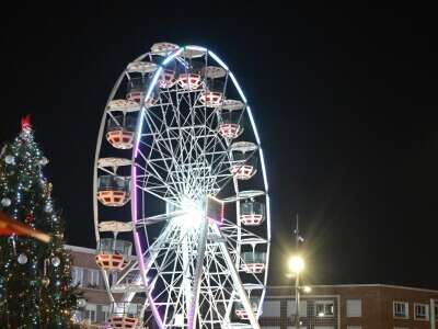 Grande roue de Noël