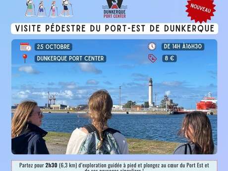 Visite pédestre du Port Est de Dunkerque