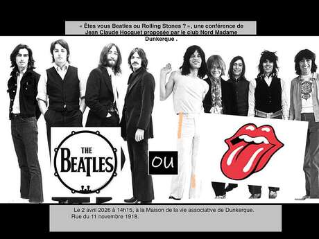 Êtes-vous Beatles ou Rolling Stones ?