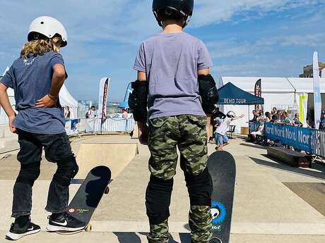 Sur des roulettes ! Initiations skateboard et balades