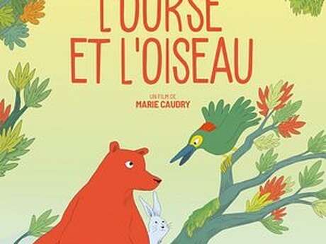 Projection + animation "l'ourse et l'oiseau"