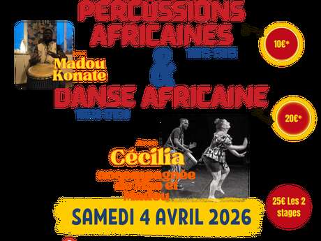 Stage de danse et percussions africaines