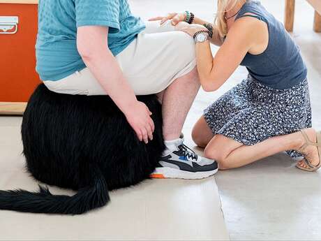 PARCOURS SENSORIEL de l'exposition "MUSÉES HORS FRONTIÈRES"