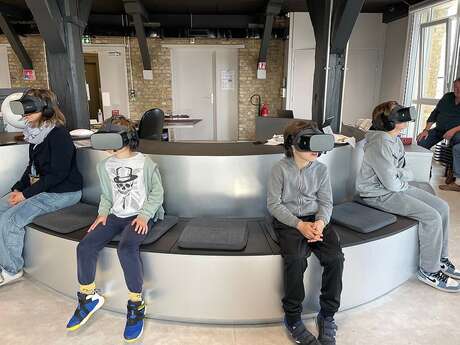 Expérience en casque de réalité virtuelle