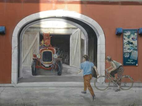 Guided tour: the history of Mulhouse through painted walls