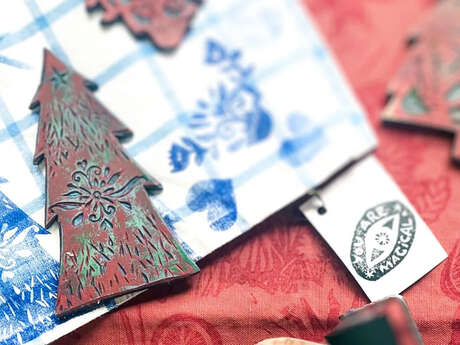 Atelier : Mon tampon de Noël