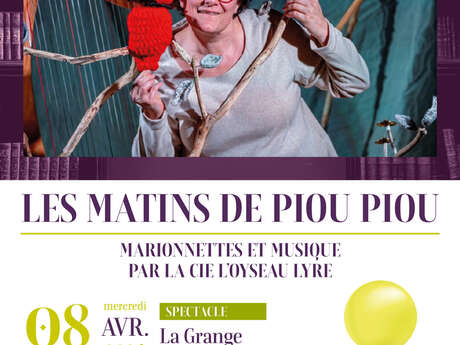 Spectacle : Les Matins de Piou Piou