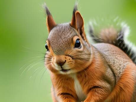 Spectacle de rue en déambulation : Le Manège aux Écureuils