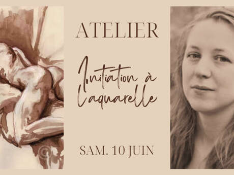 Atelier / Initiation à l'aquarelle - avec Marine Chauvet