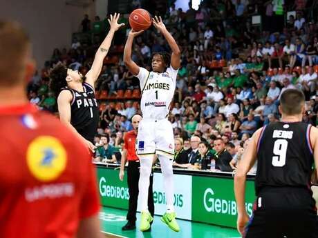 Match de basket Limoges CSP - Paris