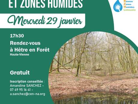 Conférence : Café-forêt : "mares forestières et zones humides"