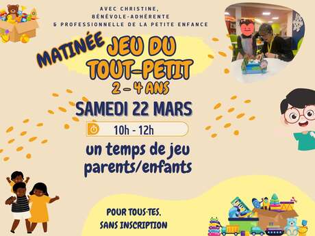 Initiation jeux de société pour les tout-petits de 2 à 5 ans - La Cité des jeux - Limoges