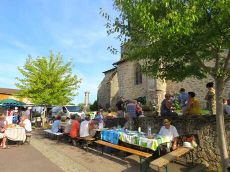 Marché fermier semi-nocturne à Saint-Auvent