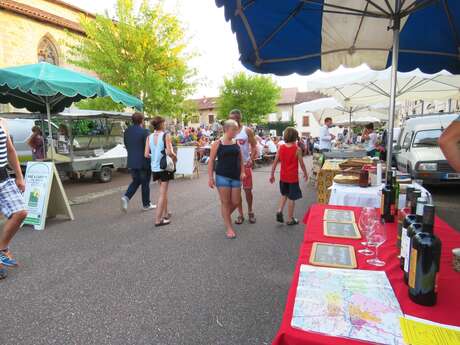 Marché fermier semi-nocturne à Champagnac-la-Rivière et concert gratuit